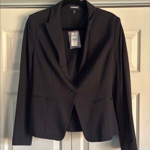 NWT Express Women's Black Blazer Sz M